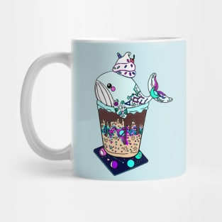 Retro Whale Frappe Mug